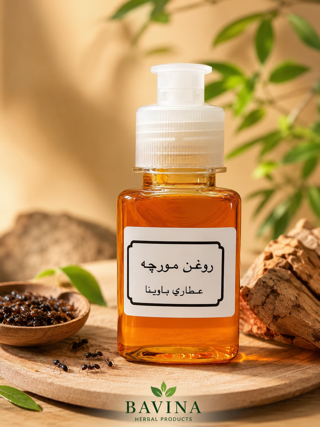 روغن مورچه باوینا 60Cc